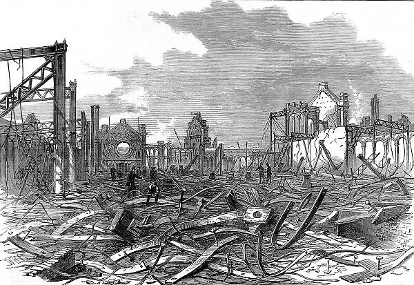 The Ruins of the Alexandra Palace, 1873