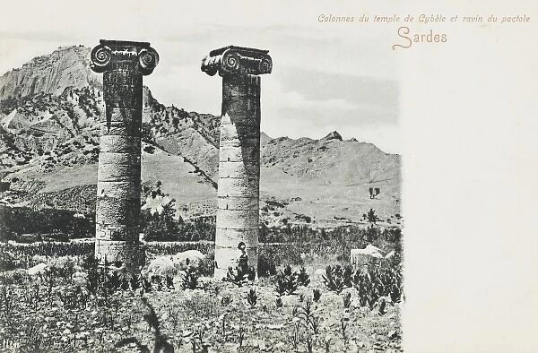 The Ruins of Sardis - Two ionic columns