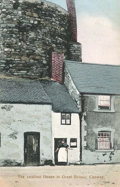 Smallest house in Great Britain - Conwy