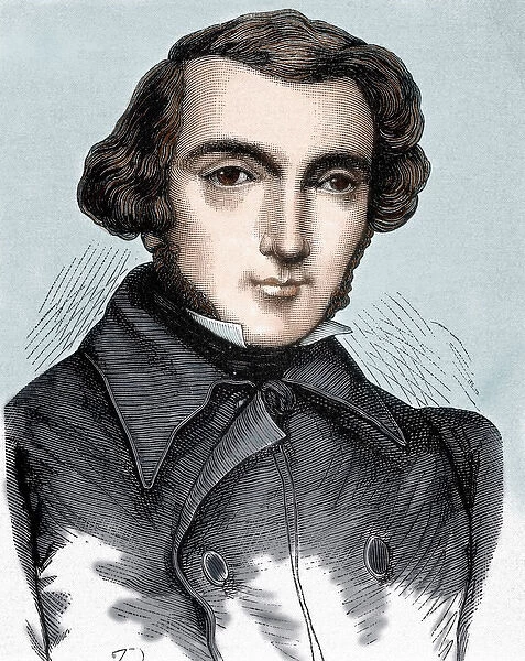 Tocqueville, Alexis Henri Cle?rete, Earl of (1805-1859). Fre