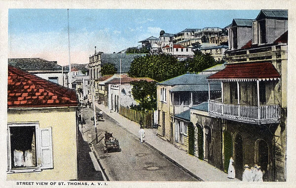 U. S. Virgin Islands - St. Thomas - Street Scene