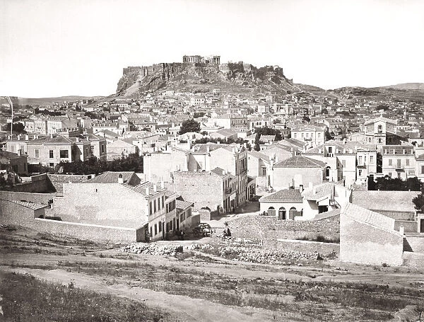 View of the Acropolis, Athens, Greece, c. 1880