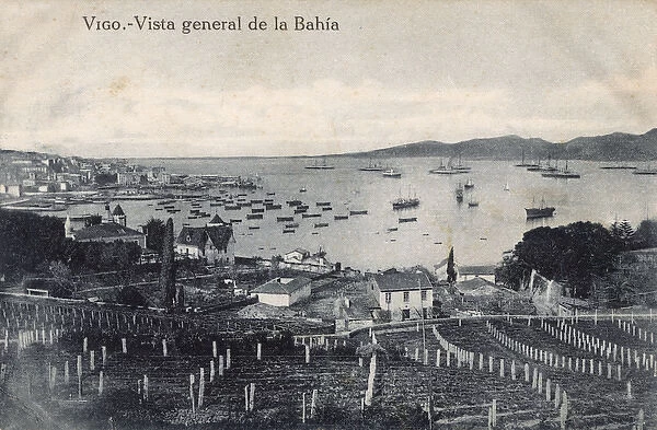 Vigo, Spain - View of the Bay