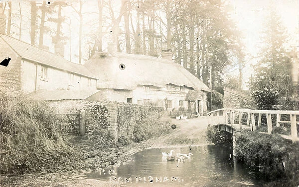 The Village, Rampisham, Dorchester, Maiden Newton, Dorset, England. Date: 1900s