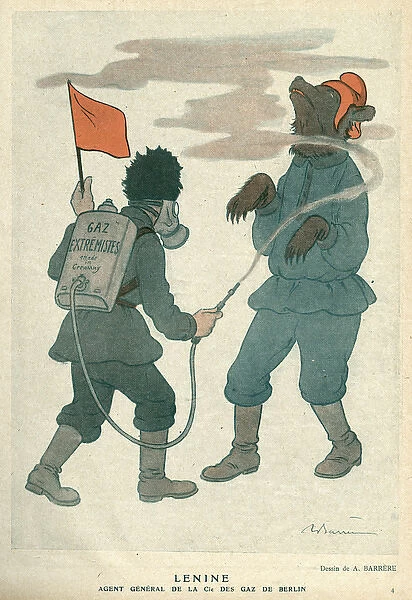 Viu Lenin  /  Fantasio 1917