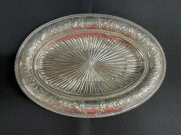 White Star Line, First Class silver plated serving dish