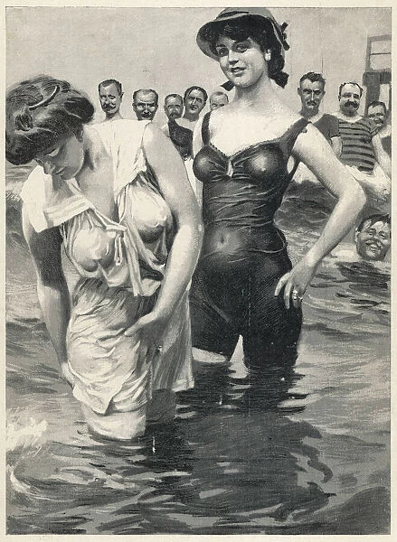 WOMEN BATHING  /  1906