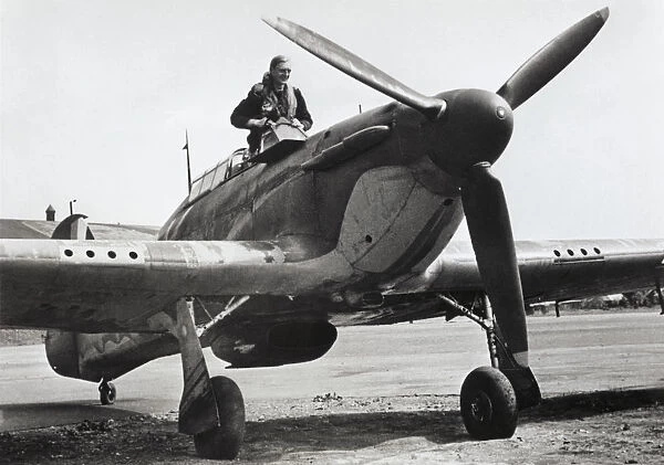 WW2 Fighter Air Ace Flight Lieutenant G. Allard