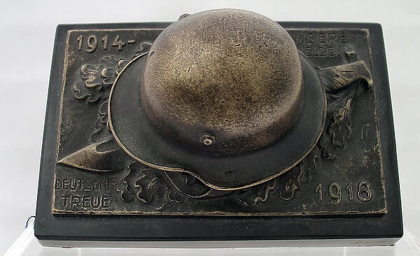 WWI German commemorative desk ornament