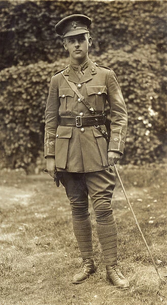 Young man of the Royal Fusiliers, WW1