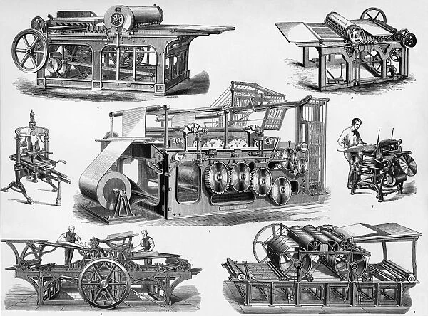 19th Century Printing Machines