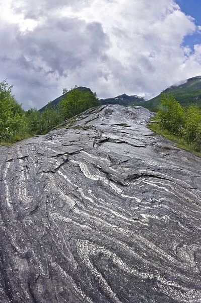 Folded gneiss