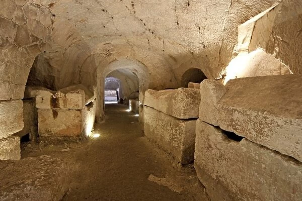Interior of a Catacomb