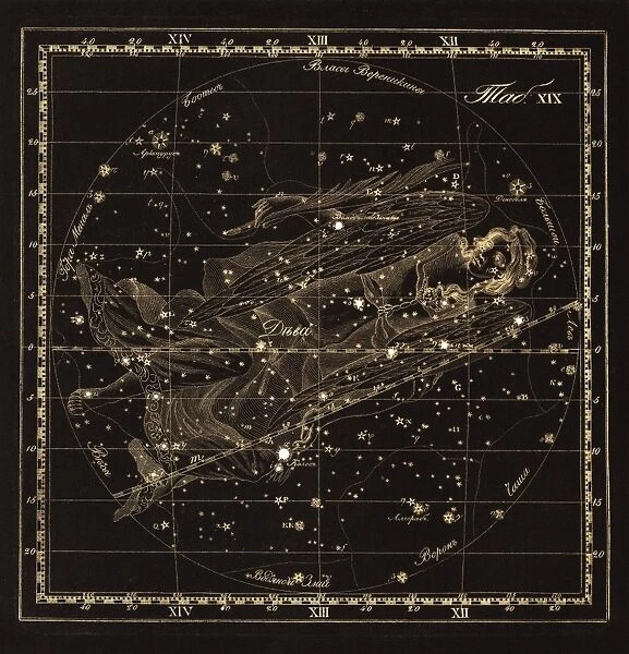Virgo constellation, 1829 C016  /  4405