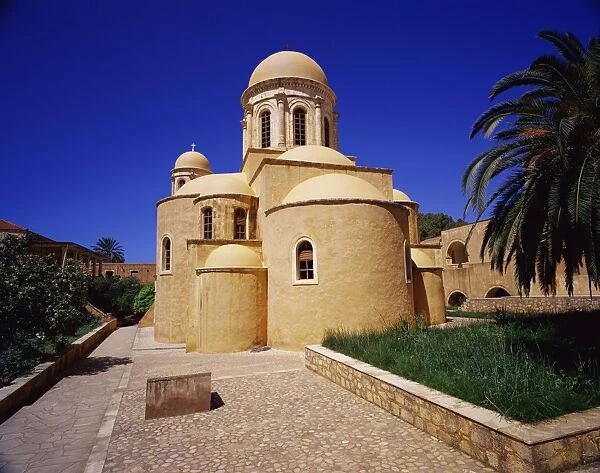 Agias Triada monastery domes