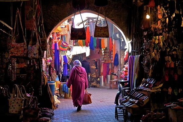Souk, Marrakech, Morocco, North Africa, Africa