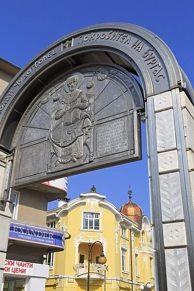 St. Nicolas Arch, Burgas, Bulgaria, Europe