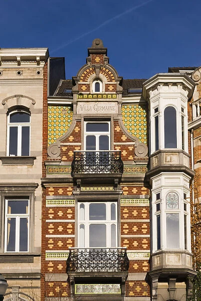 Belgium, Brussels, art-nouveau architecture, Hotel Van Eetvelde, once home to Baron