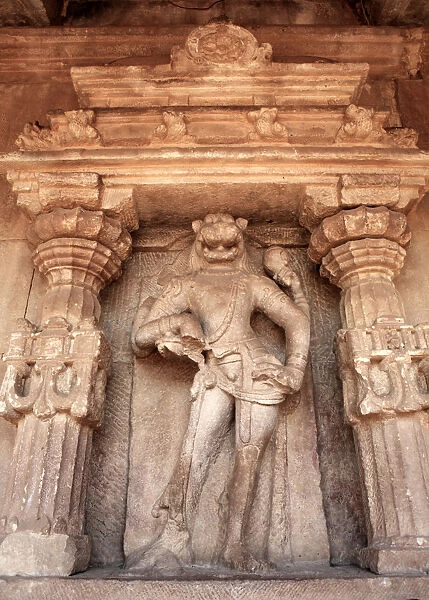 Hindu temple, Aihole, Karnataka, India