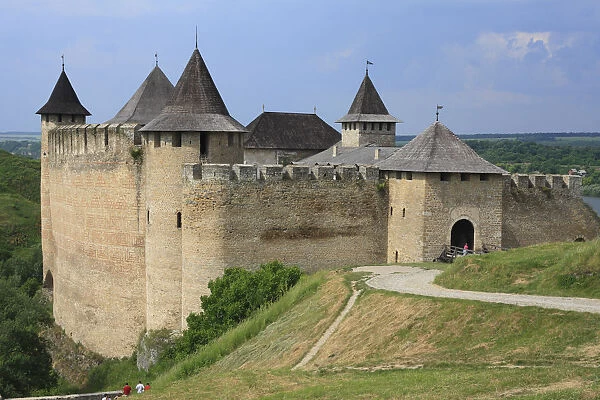 Khotyn fortress, Dniester river, Chernivtsi oblast (province), Ukraine