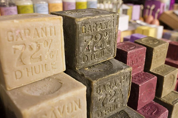 Soap at a market in Valensole, Provence, France