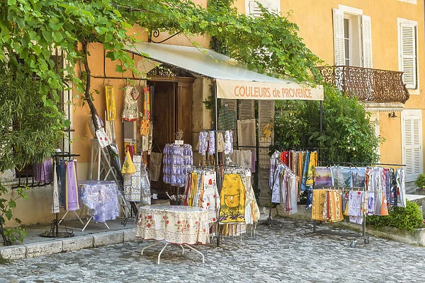 Souvenir Shop in Moustiers-Sainte-Marie, Provence, Provence-Alpes-Cote d'Azur, Alpes-de-Haute-Provence, Southern France, France, Europe