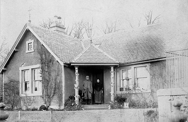 View of the keeper cottage, St Fort House estate, Fife. Date: 1894