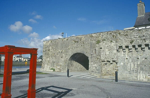 20001957. IRELAND County Galway Galway City Spanish Arch battlements & Museum