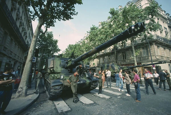 20036624. FRANCE Ile de France Paris Bastille Day celebrations on July 14th