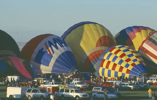 20044931. USA New Mexico Albuquerque Balloon fiesta