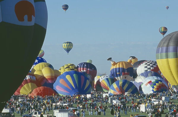 20044933. USA New Mexico Albuquerque Balloon fiesta