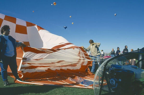 20044935. USA New Mexico Albuquerque Balloon fiesta