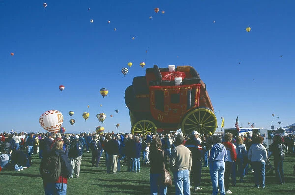 20044952. USA New Mexico Albuquerque Balloon fiesta