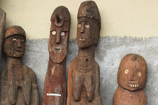 20086090. ETHIOPIA South Konso - Waga Wakka Famous carved wooden effergies of Chiefs