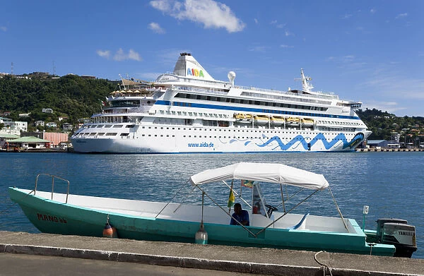 20096349. West Indies Grenada St Georges Cruise ship liner Aida Aura