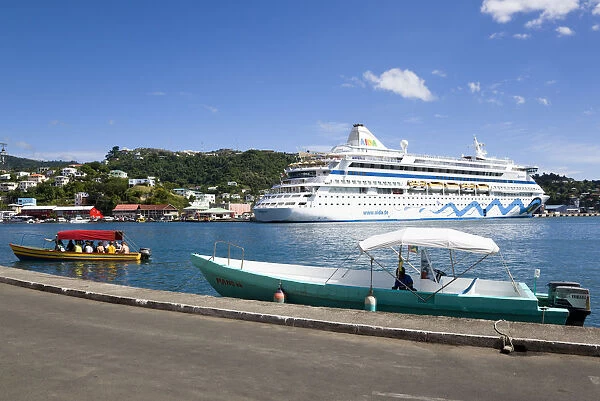 20096350. West Indies Grenada St Georges Cruise ship liner Aida Aura