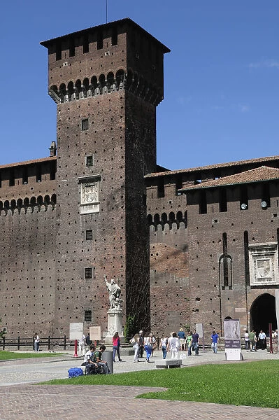 Architecture armi Castle city Europe Italy Lombardy