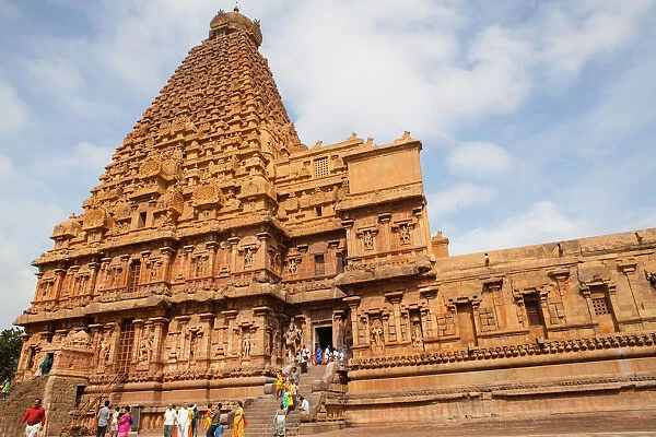 Architecture; Asia; Asian; Ethnic; Group; Horizontal; India; Indian; People; Tamil Nadu; Tanjore