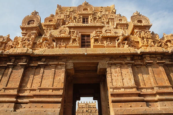 Architecture; Asia; Asian; Ethnic; Horizontal; India; Indian; Tamil Nadu; Tanjore; Thanjavur