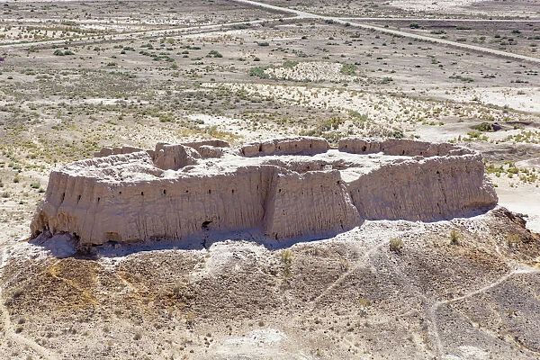 Ayaz Kala Fortress 2, photo taken from Ayaz Kala Fortress 1, Ayaz Kala, Khorezm