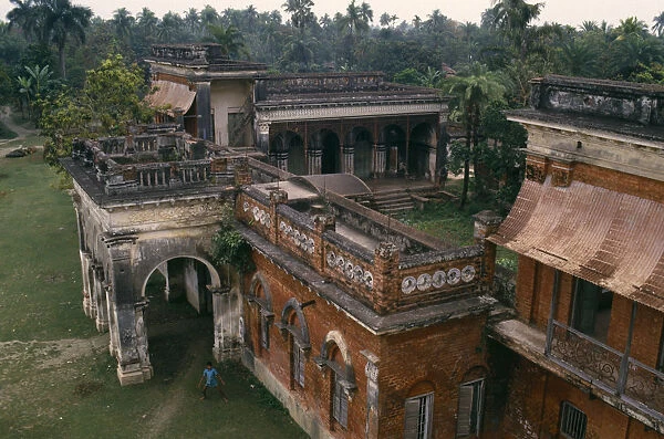 BANGLADESH, Aricha Ruins of former house belonging to a Zamindar