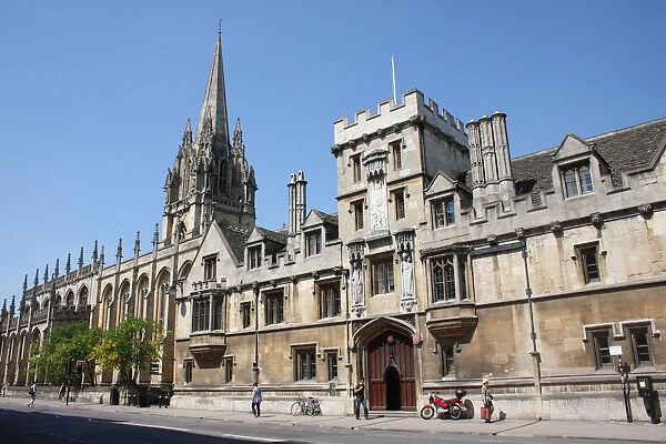 Brasenose College exterior in the High Street