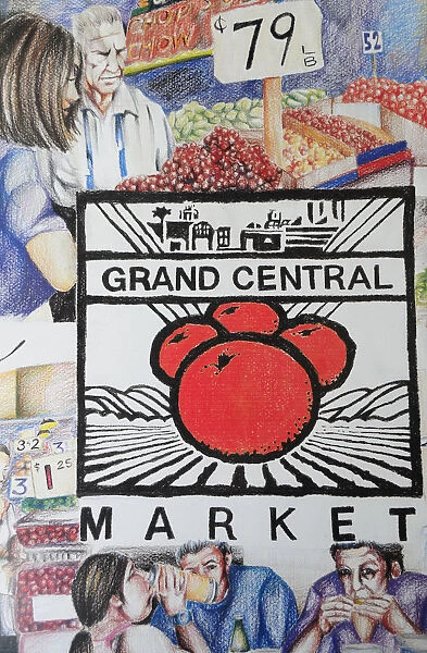 Central Market mural