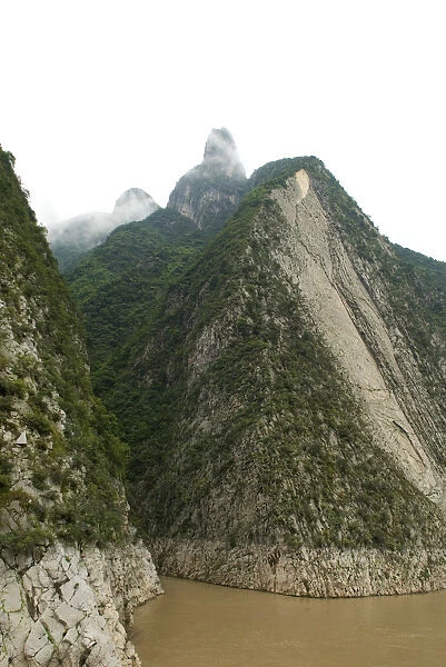 China, Hubei, Three Gorges Gathering Immortals Peak in the Wu Gorge
