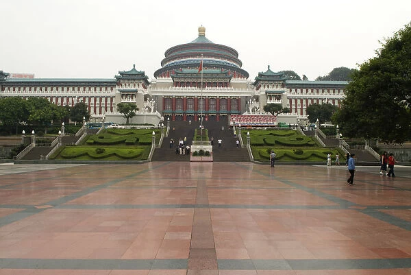CHINA, Sichuan Province, Chongqing Government Secretariat building