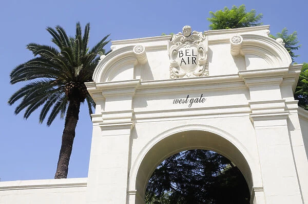 Entrance gate to Bel Air