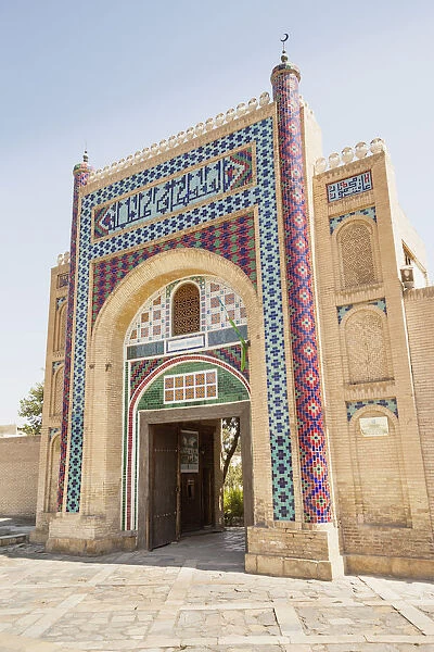 Entrance to Summer Residential Palace, Sitorai Mohi Hossa Folk Art Museum, Bukhara