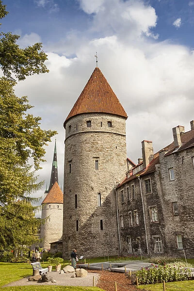 Estonia, Tallinn, Towers in the Old Town