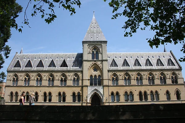 The exterior of the Oxford National History Museum