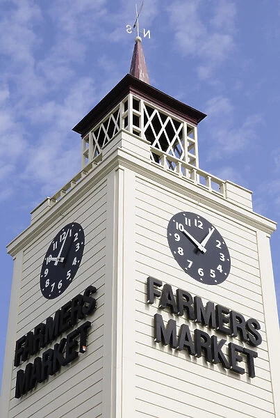 Farmers Market clock tower